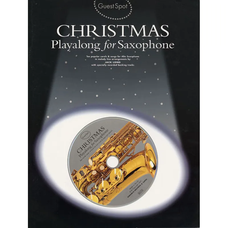 Wise Publications Guest Spot: Christmas Playalong For Saxophone + CD