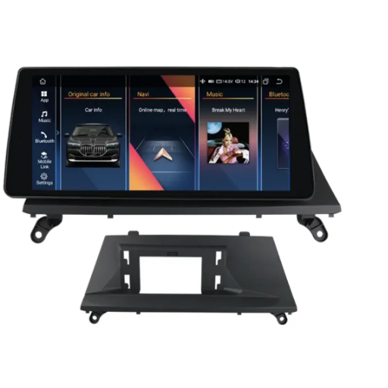 HIZPO 10,25" Android 13 Autorádio BMW X5 E70, X6 E71 Verze systému: CIC, Výkonnostní varianta: 6WBM1025 (6+64GB) CHR639_CIC2
