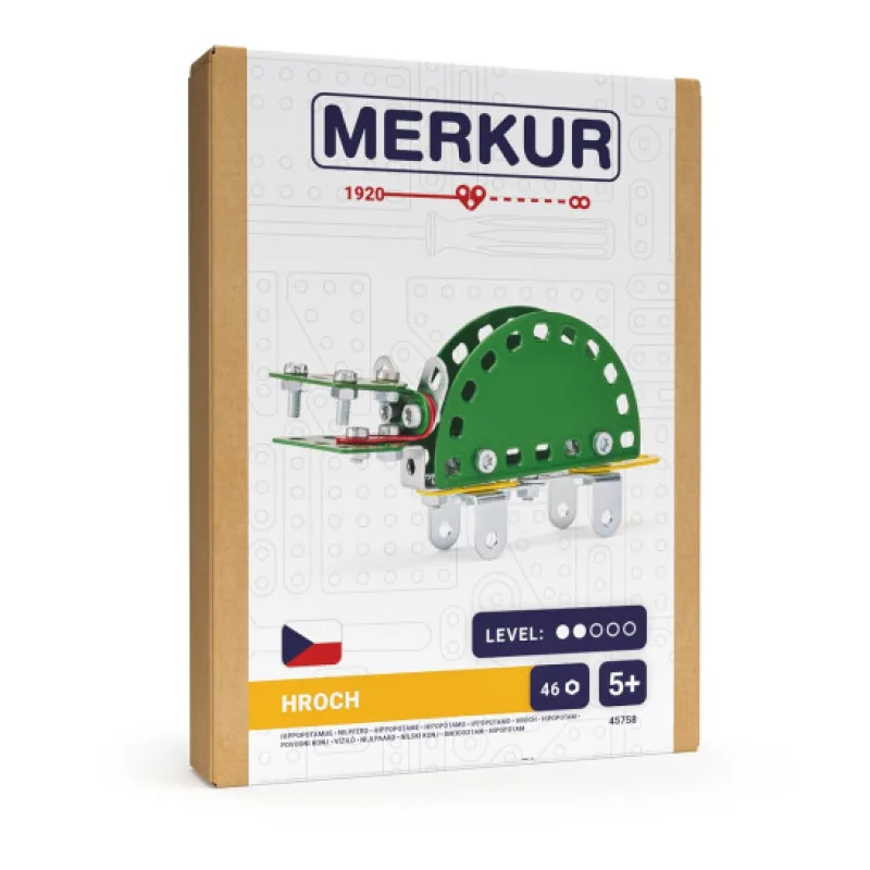 Merkur Mini ZOO - Hroch, 46 dílků