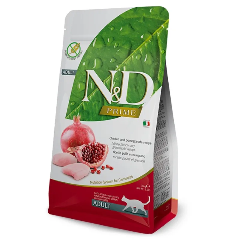 Farmina N&D cat PRIME adult chicken&pomegranate 5 kg