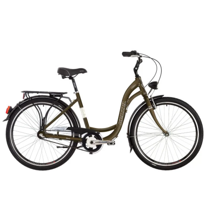 Kenzel Městské kolo Dream Deluxe 7spd 28" 2026 šedé