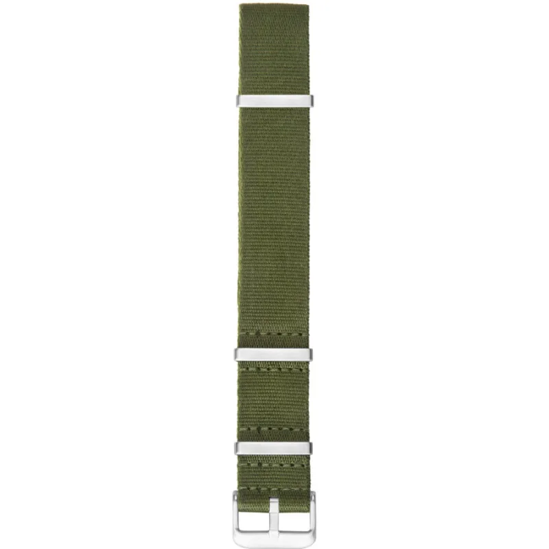 Nylonový Nato remienok na hodinky 22 mm zelený A-NIS ANN001.47-22