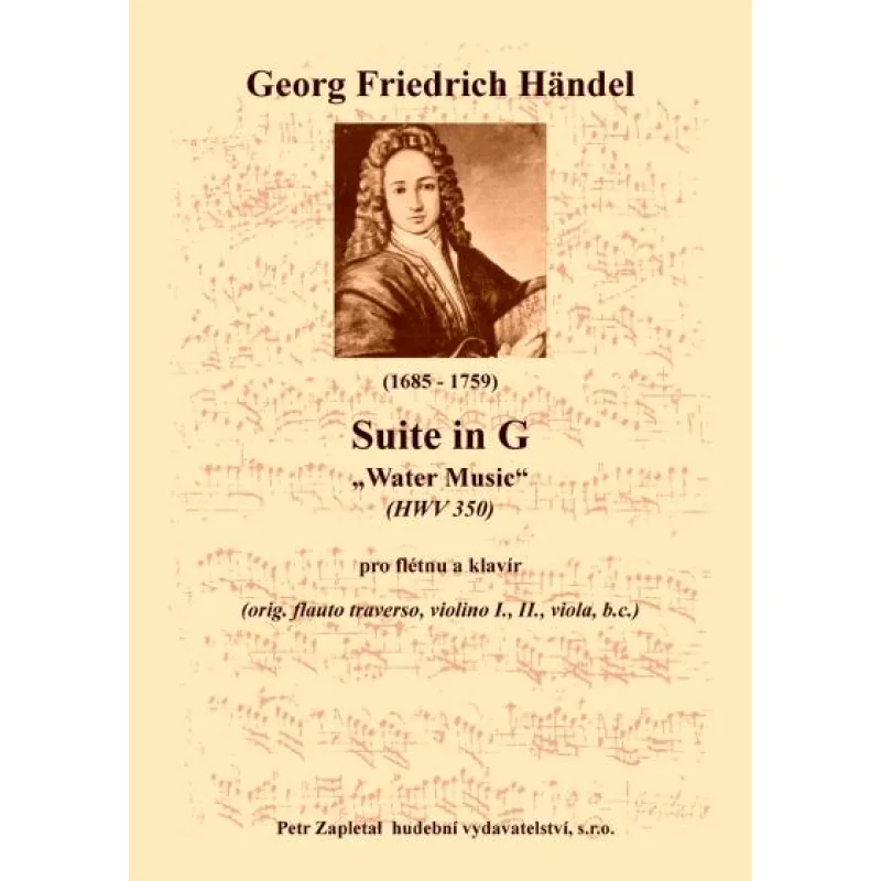 NotaNota Suite in G „Water Music“ (HWV 350) - klav. výtah