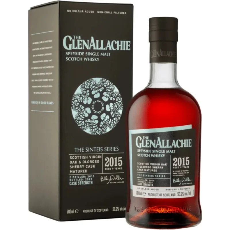 The GlenAllachie The Sinteis Series 2015 58,2% 0,7 l (kartón)