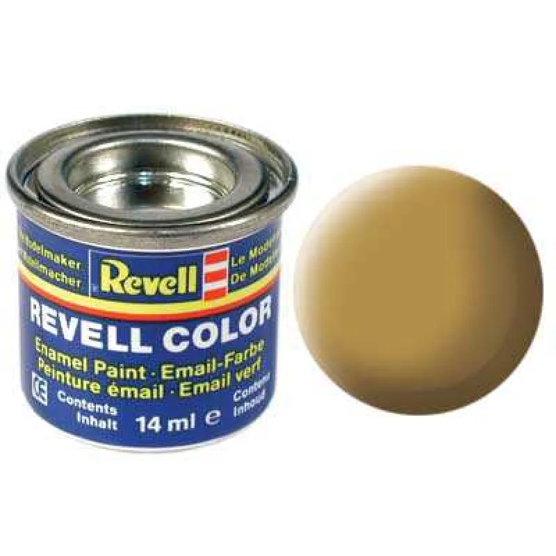 Revell Farba emailová - 32116: matná pieskovo žltá (sandy yellow mat)