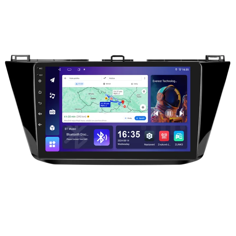 Isudar 2DIN autorádio T68B-IEV18 Android, Volkswagen Tiguan II B158