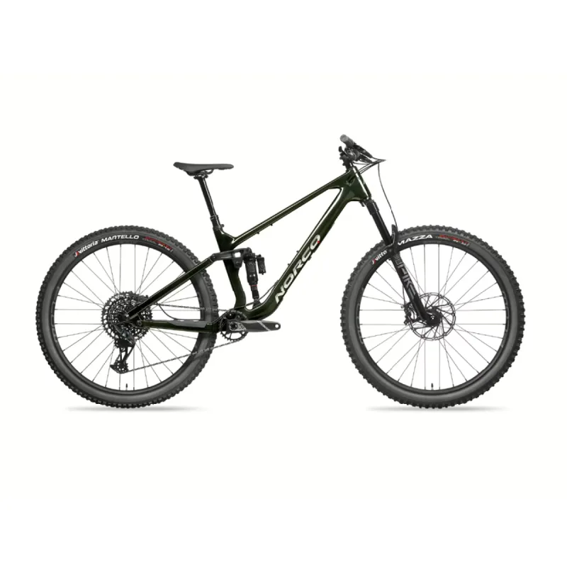Celoodpružené kolo NORCO Fluid C2 Black/Chrome 29