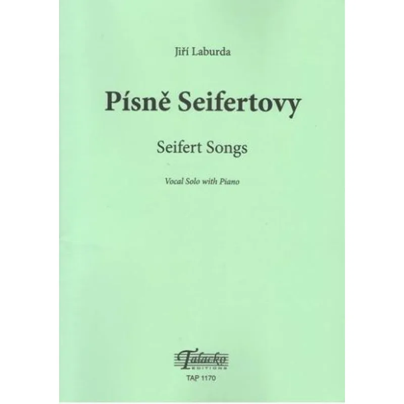 Talacko Editions Písně Seifertovy