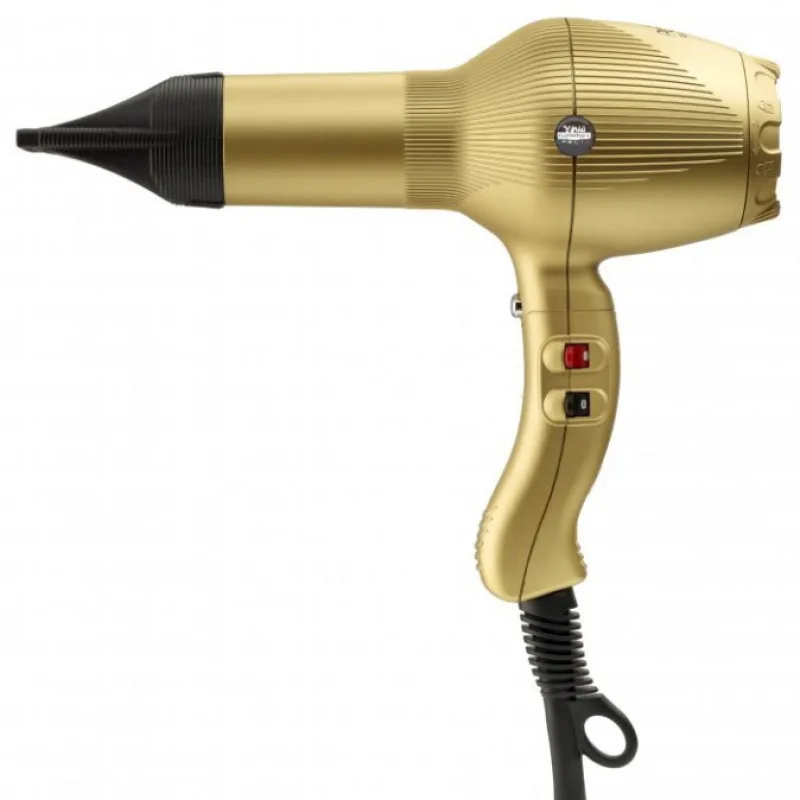 GAMMA PIÚ BARBER PHON Gold 2000W - tradičné fén najlepších talianskych holičov - zlatý