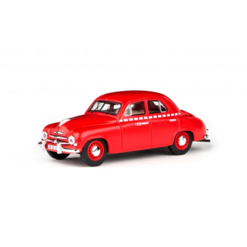 Abrex Škoda 1201 (1956) Taxi, červená 1:43