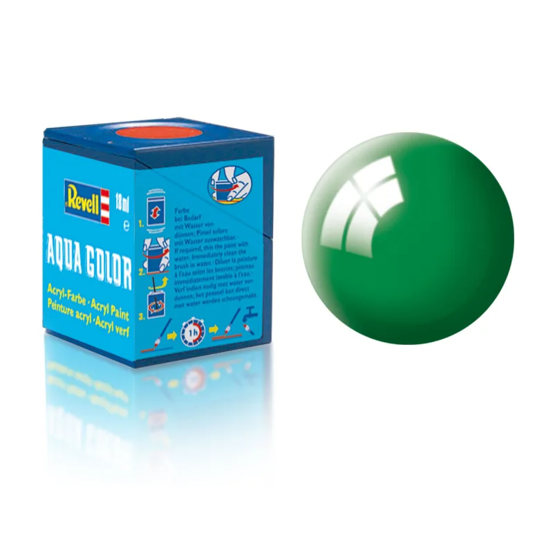 Revell Farba Revell akrylová - 36161: lesklá smaragdovo zelená (emerald green gloss)