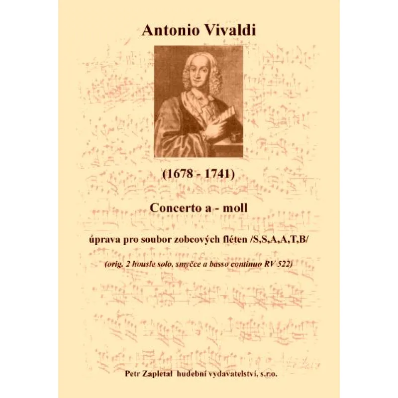 NotaNota Concerto a -moll (RV 522) - úprava