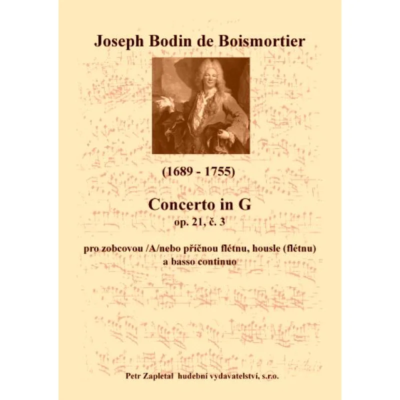 NotaNota Concerto in G (op. 21, č. 3)