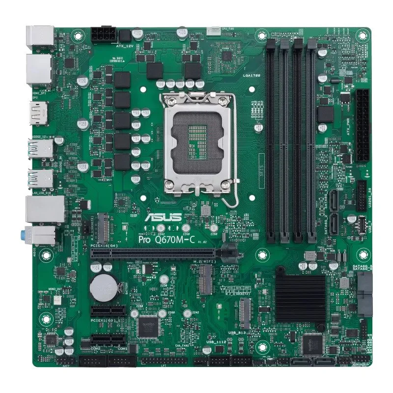ASUS PRO Q670M-C-CSM/LGA 1700/mATX 90MB19E0-M2EAYC
