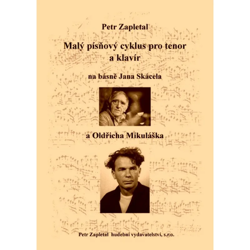 NotaNota Malý písňový cyklus pro tenor a klavír na básně Jana Skácela a Oldřicha Mikuláška