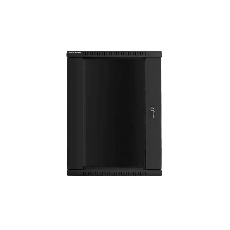 Nástenný rack 19'' 18U 600X600mm čierny flat pack (WF01-6618-10B)