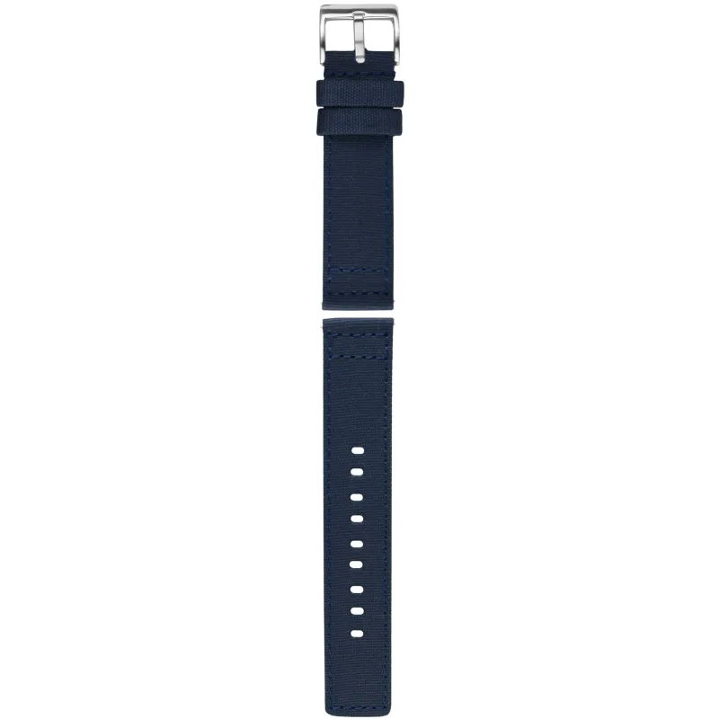 Nylonový remienok na hodinky 22 mm modrý A-NIS AN0006.05-22