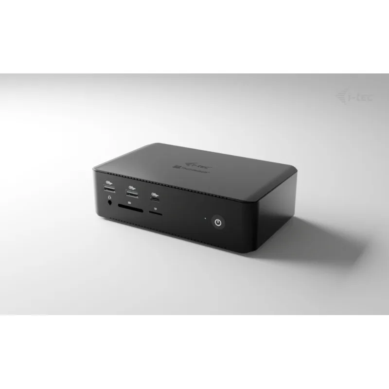 i-tec Thunderbolt5 Quattro Display Docking Station, 5x USB, 2.5 GLAN, Power Delivery 140W TB5QUATTRODOCKPD