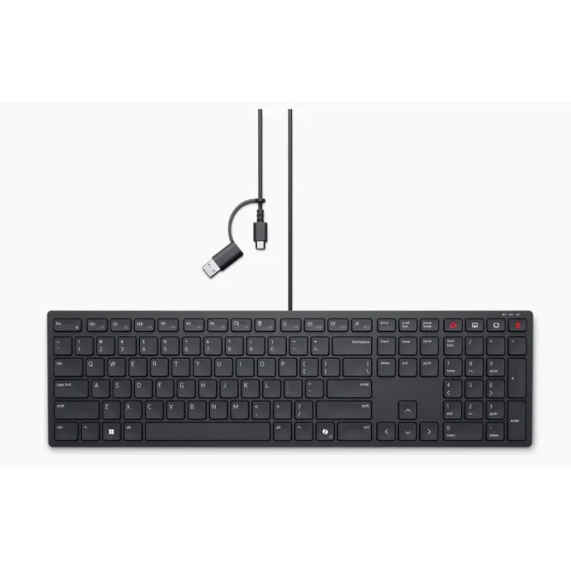 Dell KB525C drátová klávesnice CZ/SK USB/USB-C 580-BBTB