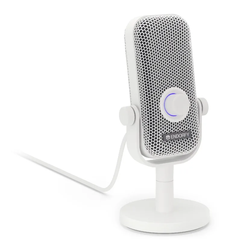Endorfy mikrofon Solum Voice S Onyx White EY1B015