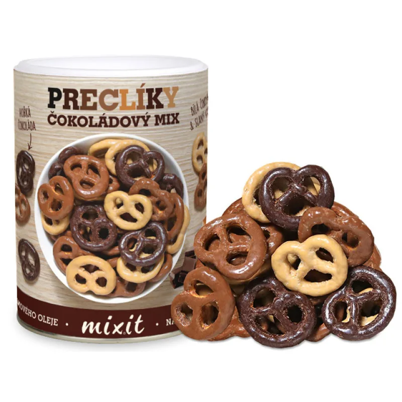 Mixit Mix praclíkov v čokoláde - 250g