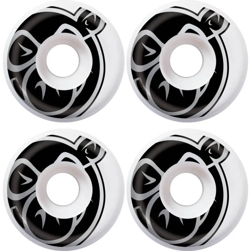 Pig Prime 103A Kolečka Na Skate 4-Balení (54mm|Bílá)
