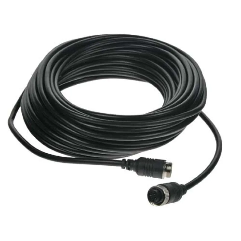 Kabel video 4pin samec/samice, 30m svkab30