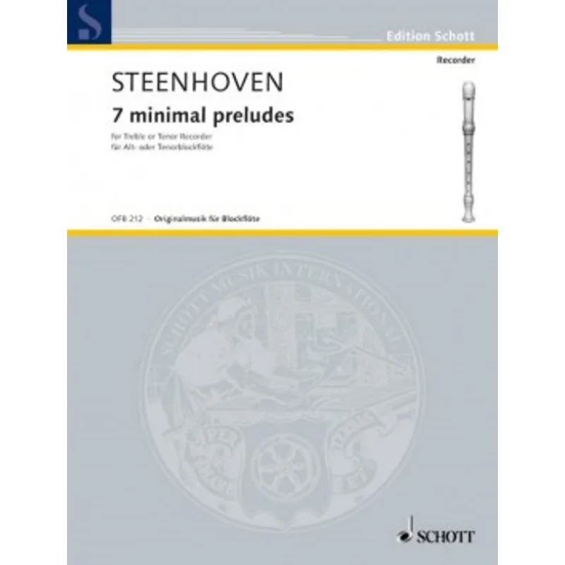 Schott Music 7 minimal preludes