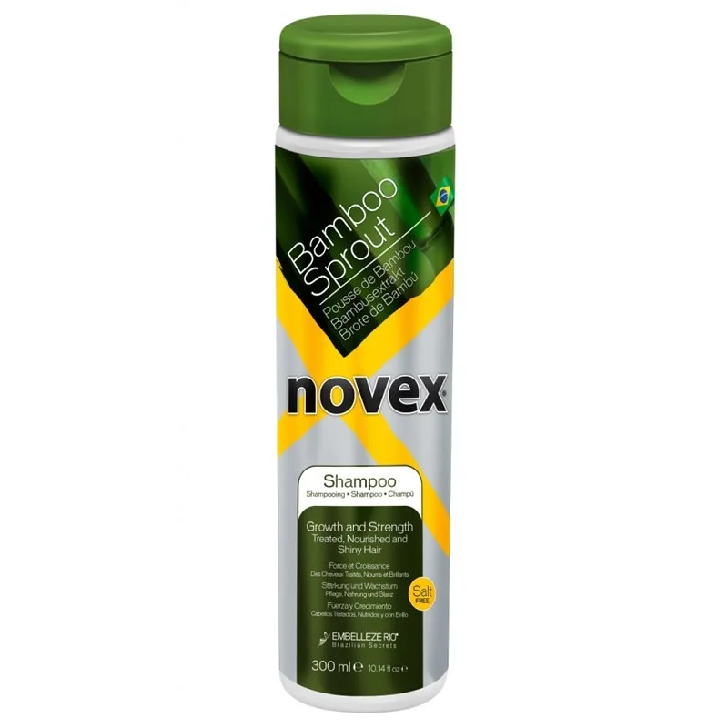 NOVEX Bamboo Sprout Shampoo 300ml - bambusový šampón na suché vlasy