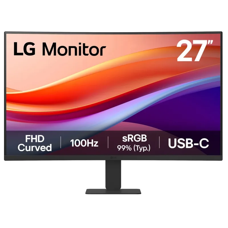 LG LG/27U421A-B/27"/VA/FHD/100Hz/5ms/Black/2R 27U421A-B.AEUQ
