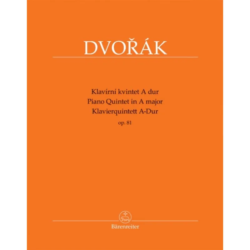 Bärenreiter Klavírní kvintet A dur op. 81