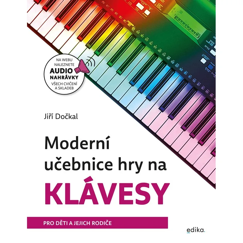 Edika Moderní učebnice hry na klávesy + audio online