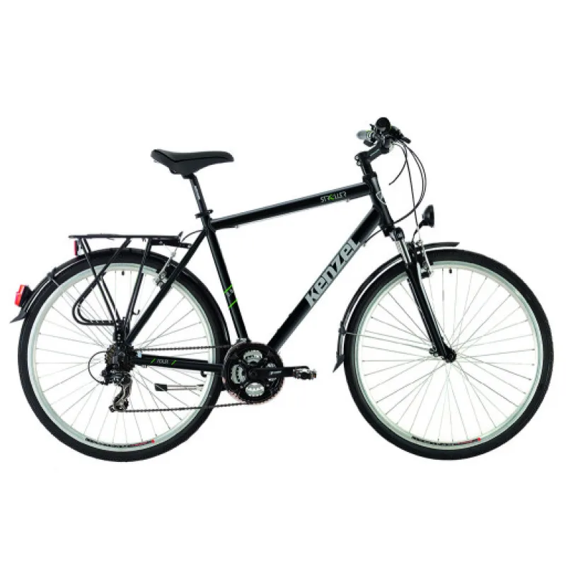 Kenzel Pánské trekové kolo Stroller Touring 2025 černé (rám. 51)