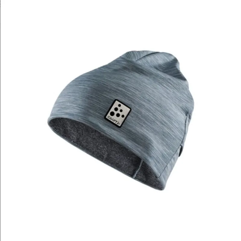 Běžecká čepice Craft Microfleece ponytail světle modrá
