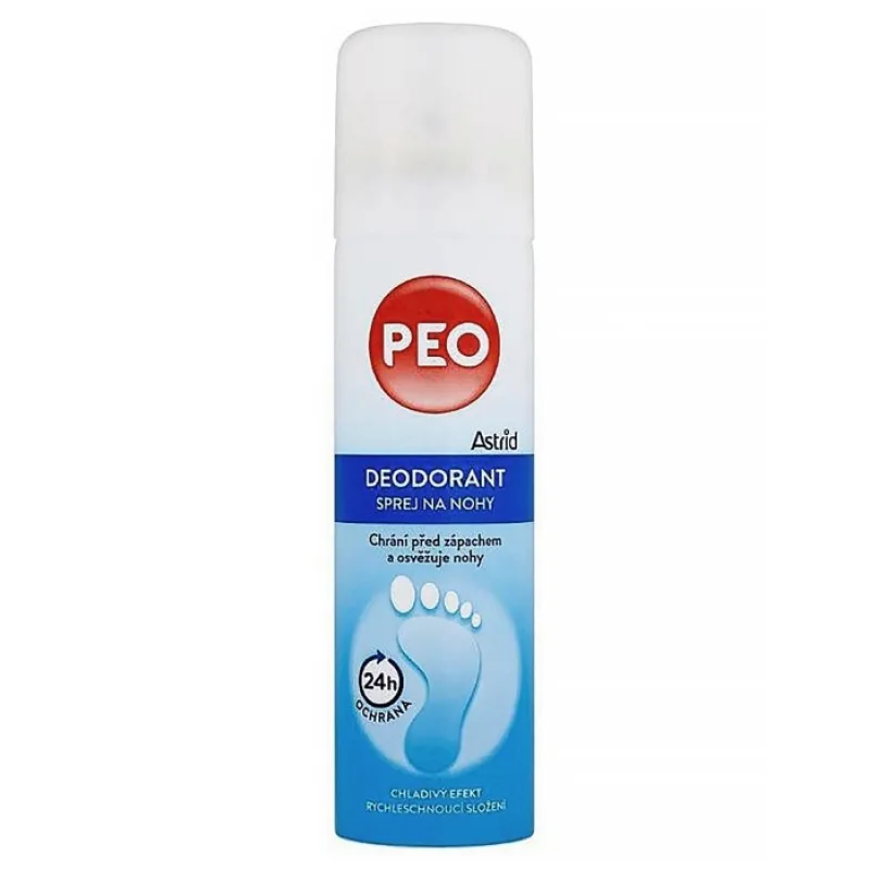 ASTRID PEO Deo spray na nohy 150ml - osviežuje a dezinfikuje