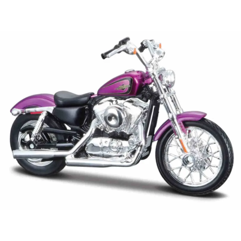 Maisto Harley Davidson XL 1200V Seventy Two (2013), fialová, 1:18