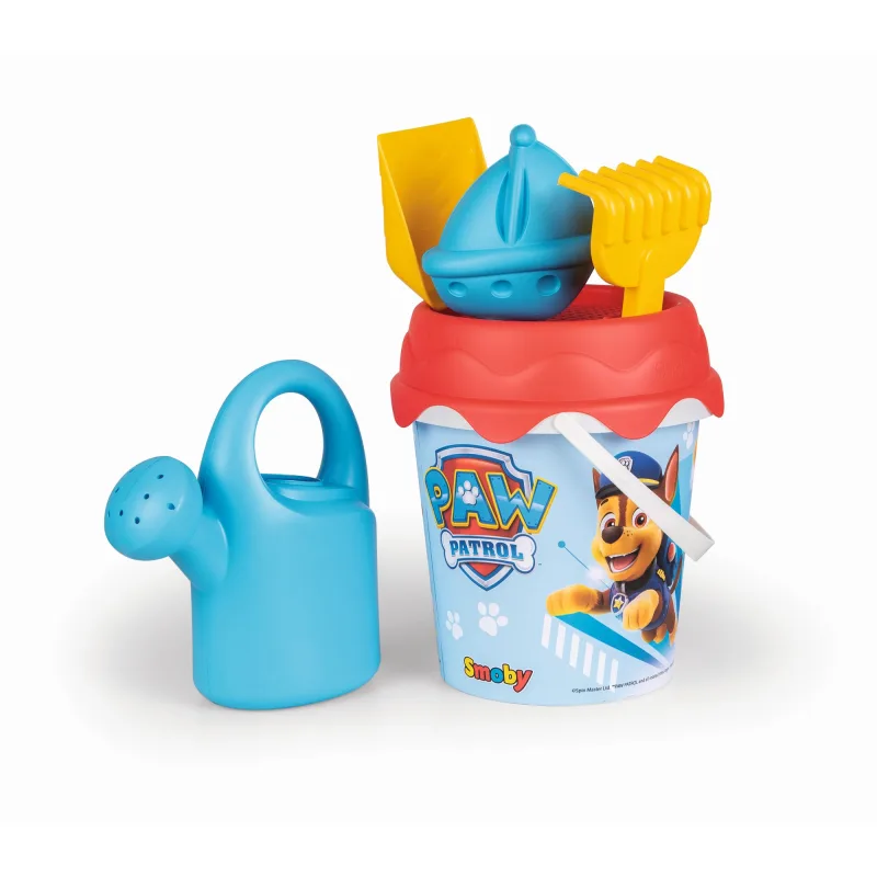 Smoby vedro Tlapková patrola s čajníkom a príslušenstvom., stredná