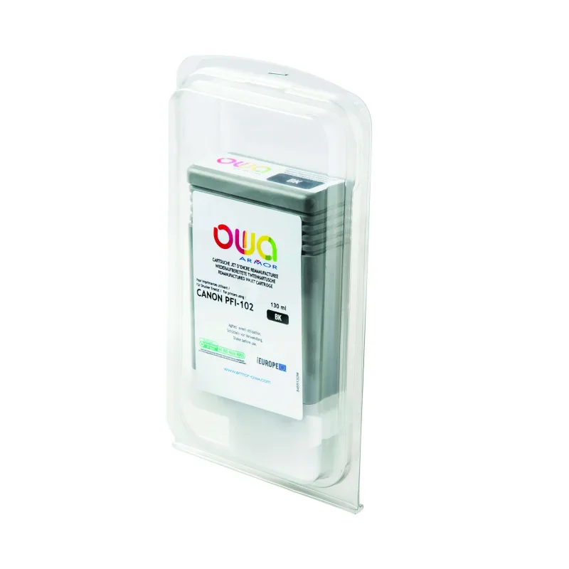OWA Armor ink-jet kompatibilní s Canon iPF 500/600 černá, 130ml, kom.s PFI102B B45512OW