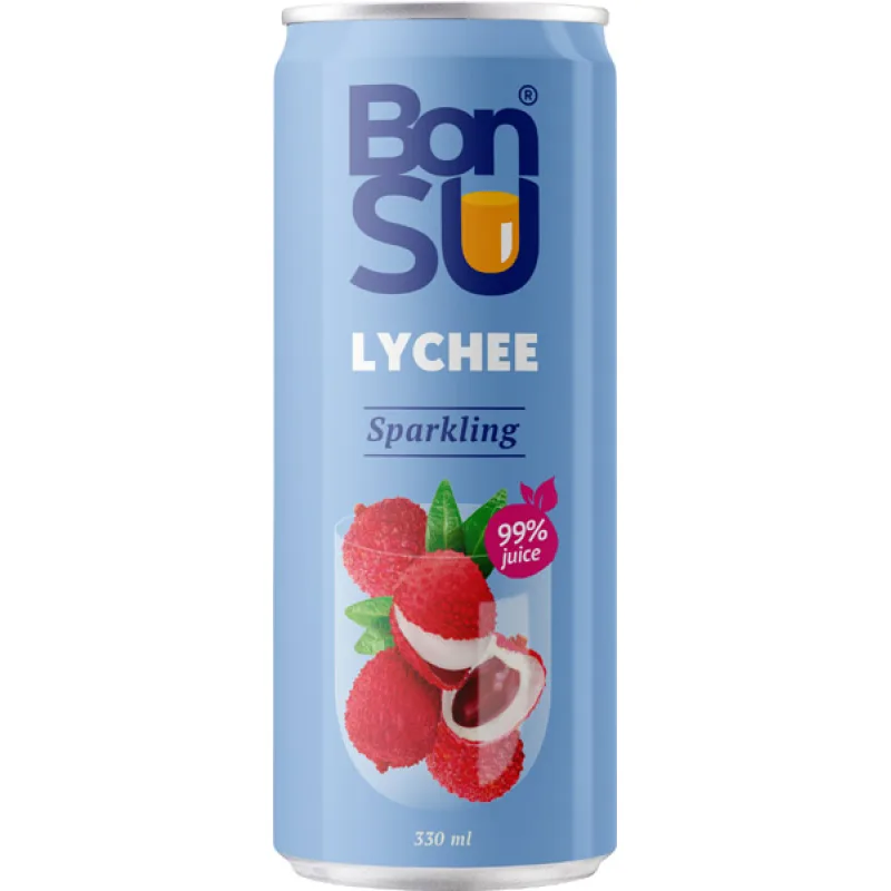 BonSU BonSU® - sýtený nápoj z 99% štavy z liči 12x330 ml