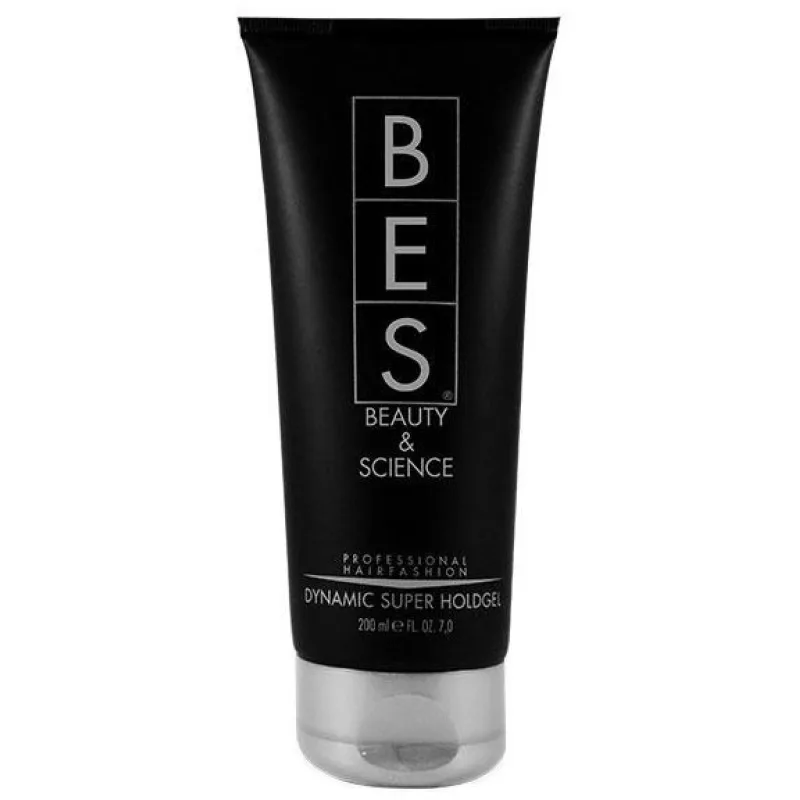 BES Hair Fashion Dynamic Super Hold Gél 200ml - extrémne tužiaci gél na vlasy