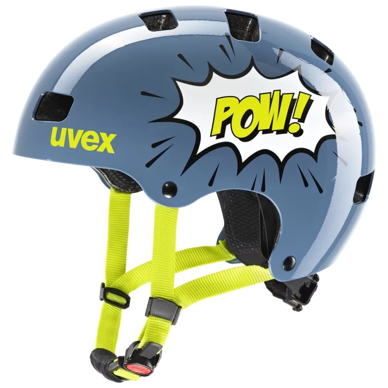 Dětská helma Uvex Kid 3 stone blue pow