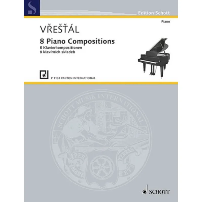 Schott Music Panton Památník (8 klavírních skladeb)