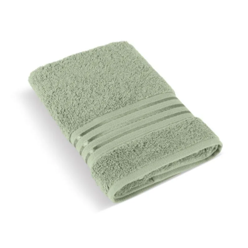 Bellatex Froté ručník kolekce Linie, zelený - 50x100 cm