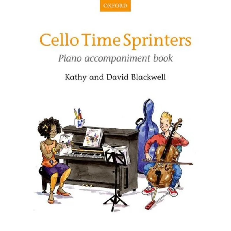 Oxford Cello Time Sprinters - klavírní doprovody