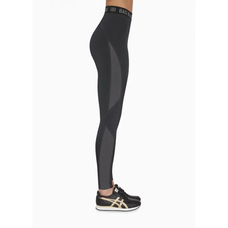BAS BLACK Hyper čierna + grafit L polyester / elastan 200 DEN