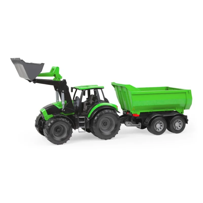 Lena WORXX Traktor Deutz-Fahr ss přívěsem