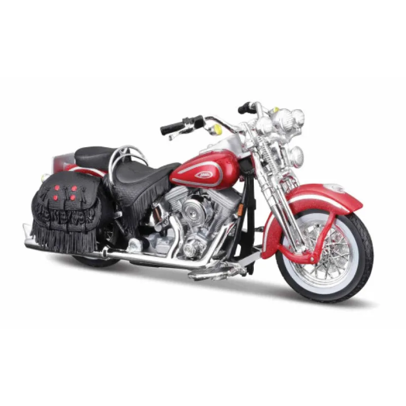 Maisto Harley Davidson FLSTS Heritage Softail Springer (1999), červená, blister box, 1:18
