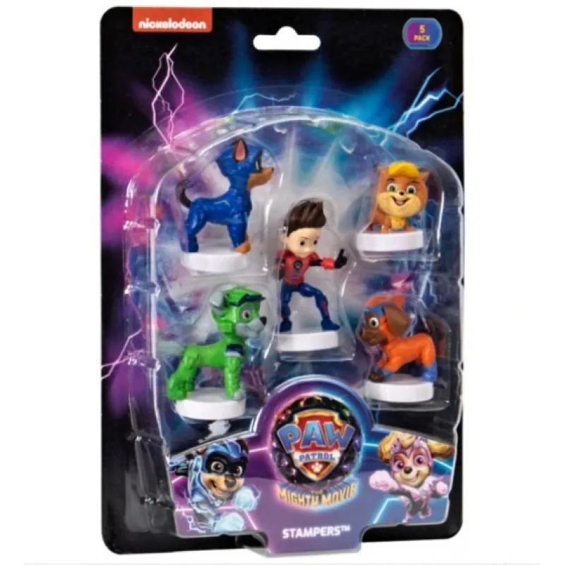 Sada razítek Paw patrol III., 5ks