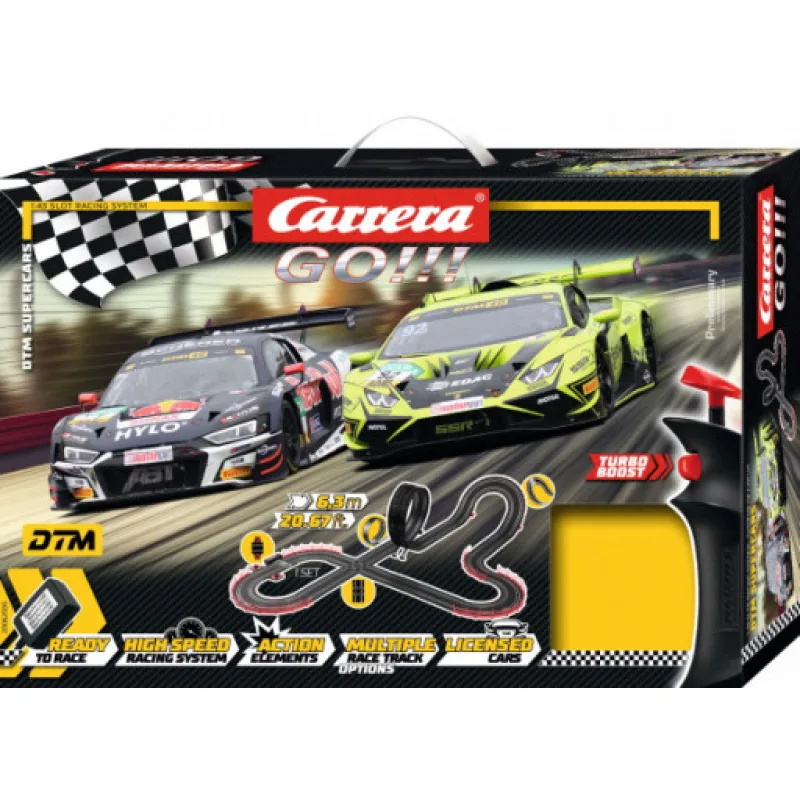 Autodráha Carrera GO 62595 DTM Supercars
