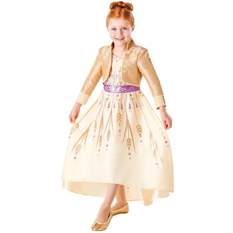 Dětský kostým Frozen 2, Anna special (Prologue) vel. M